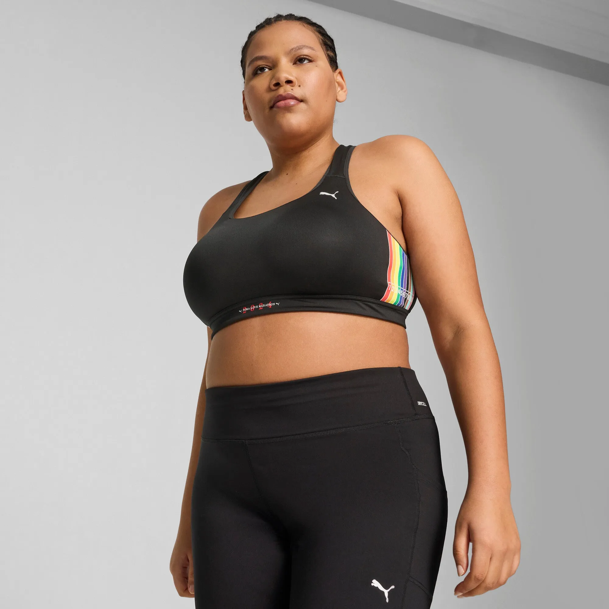 PUMA Women's LOVE MARATHON 4KEEPS Padded Running Bra