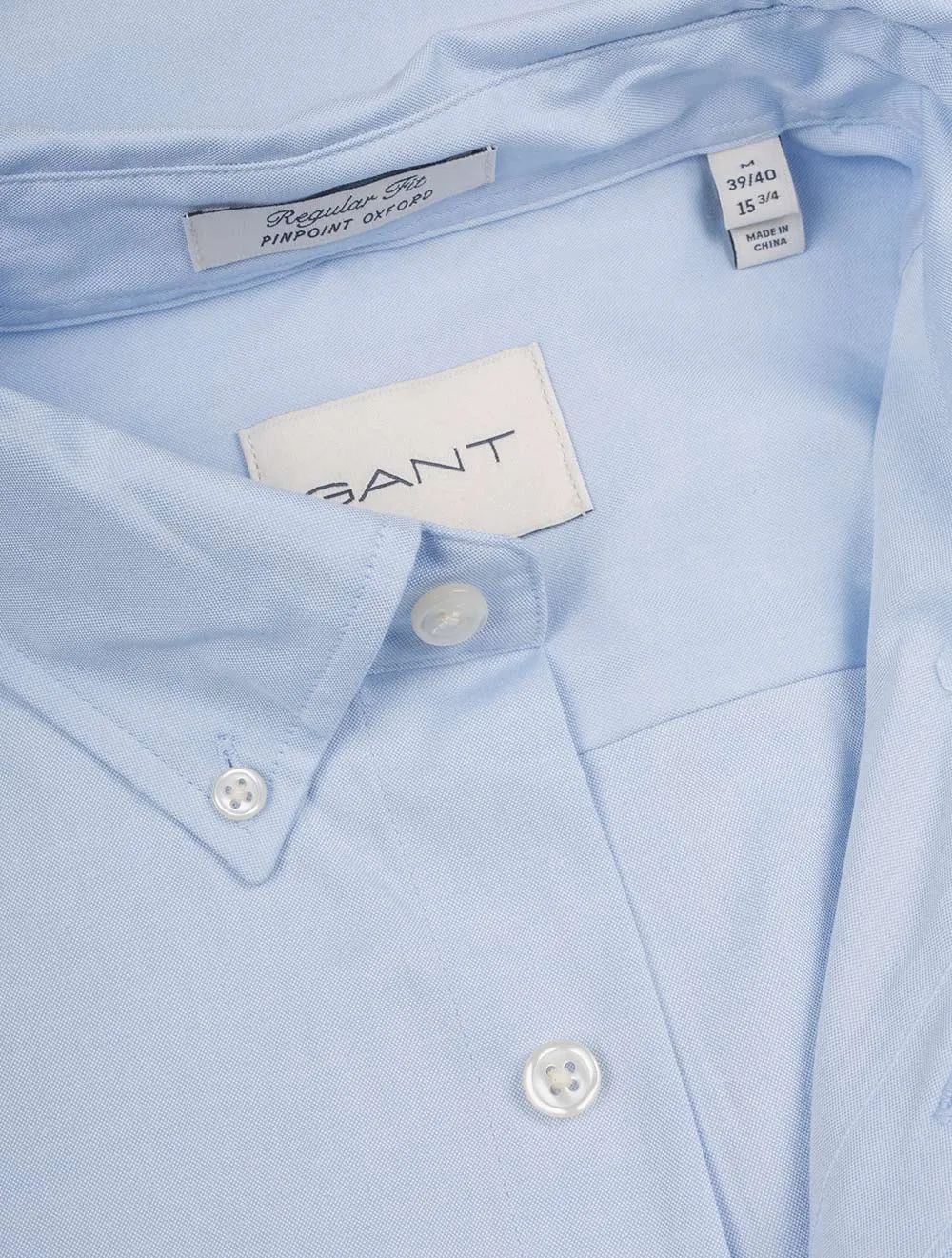 Regular Pinpoint Oxford Shirt Light Blue
