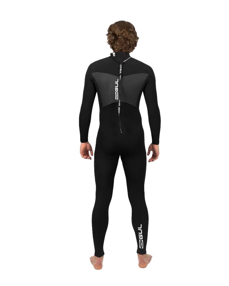 Response 5/3mm Back Zip Wetsuit in Black