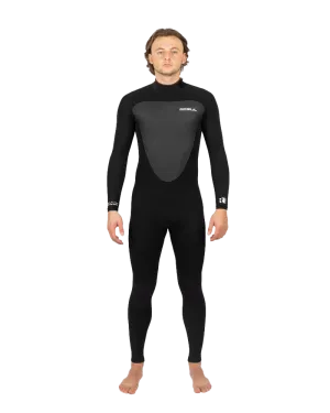 Response 5/3mm Back Zip Wetsuit in Black