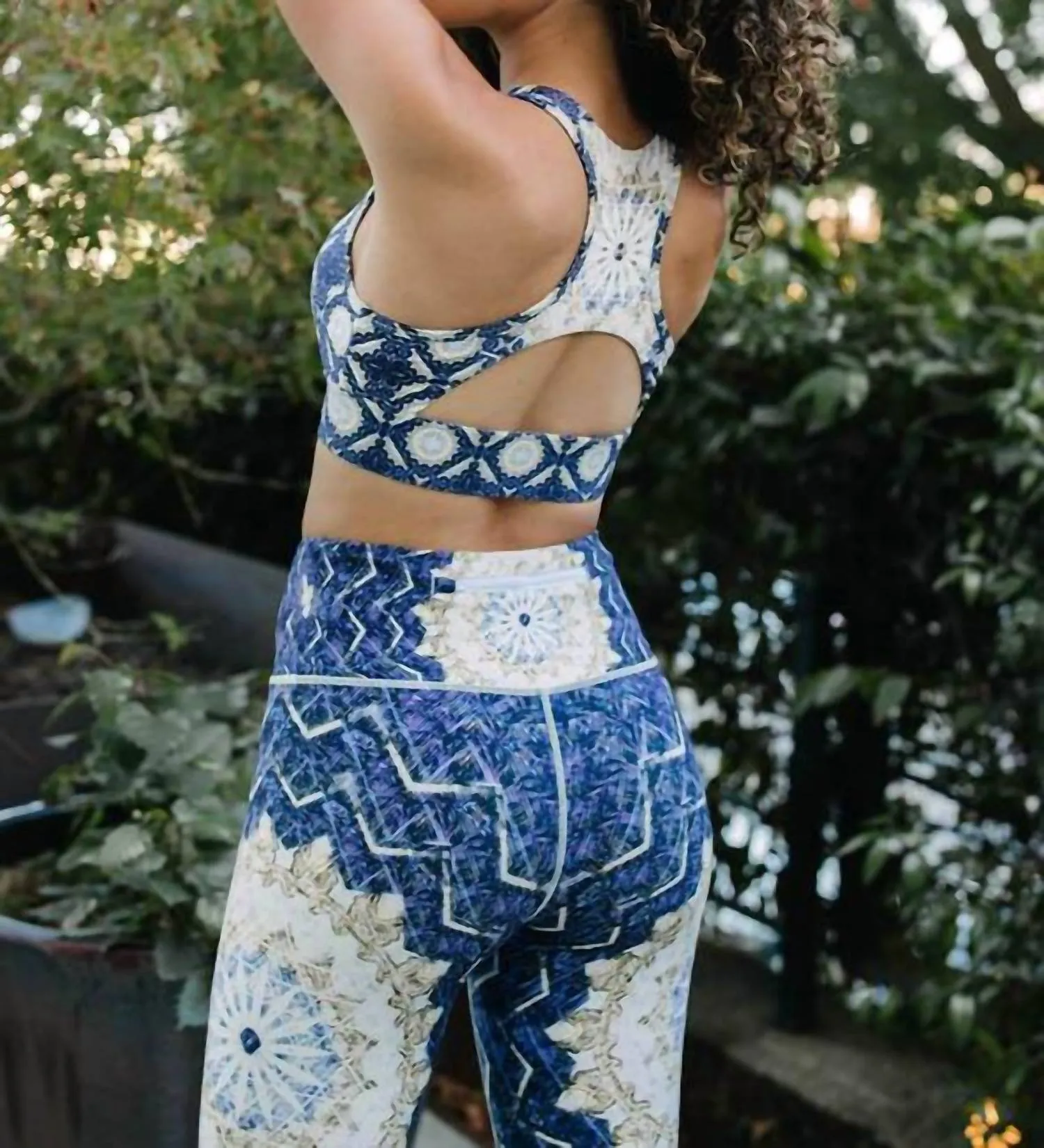 Reverie Racerback Bra In Multi