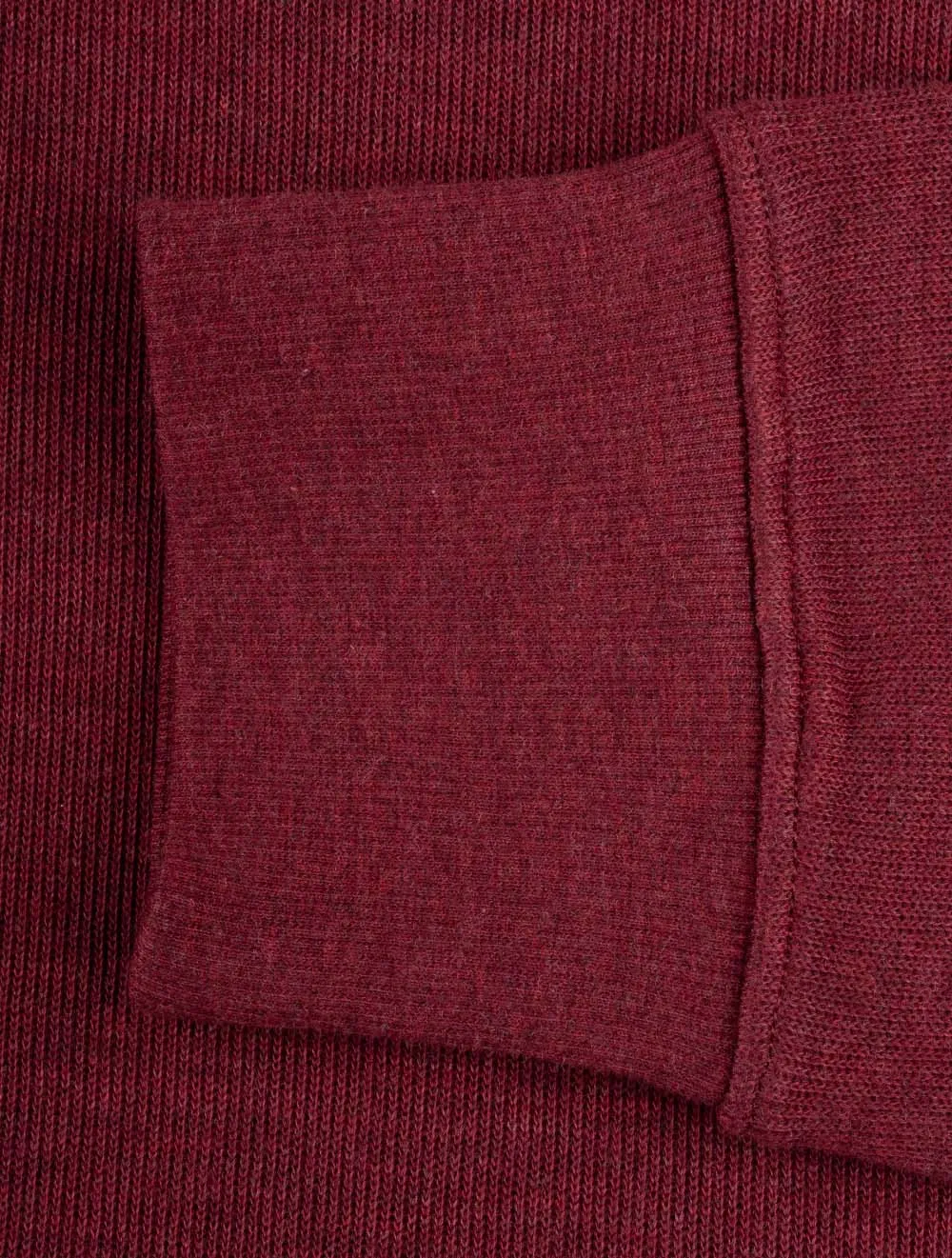Sacker Half Zip Wine Red