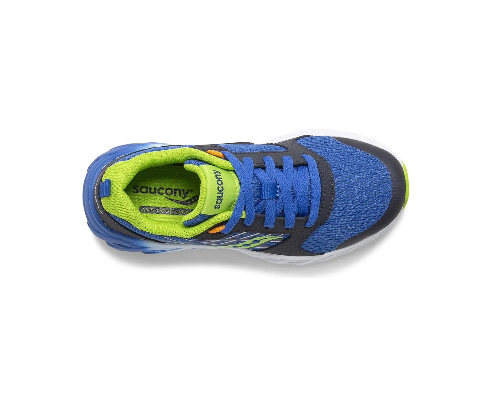 Saucony Shoes Wind 2.0 Blue/Green (Sizes 1Y-7Y)