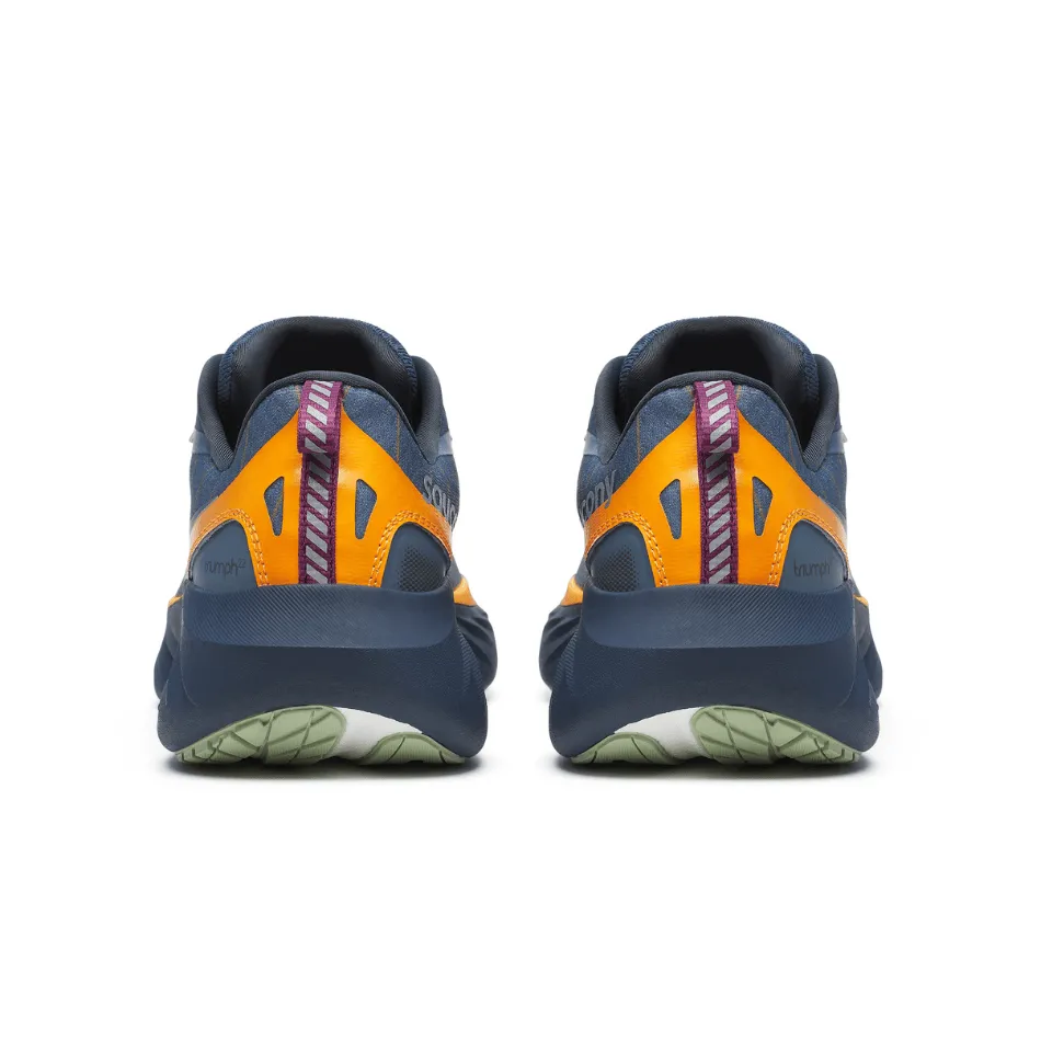 Saucony Women's Triumph 22 GTX in Mirage/Navy Shoes_Saucony