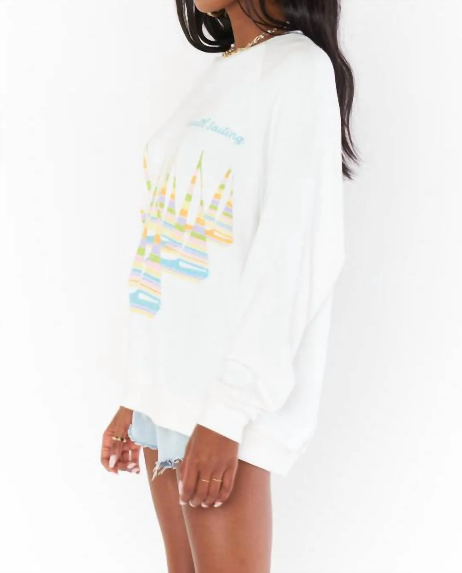 Scotty Sweatshirt In White