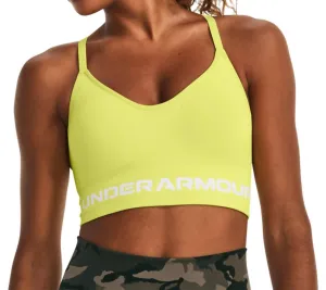 Seamless Low Long Sports Bra In 744- Lime Yellow