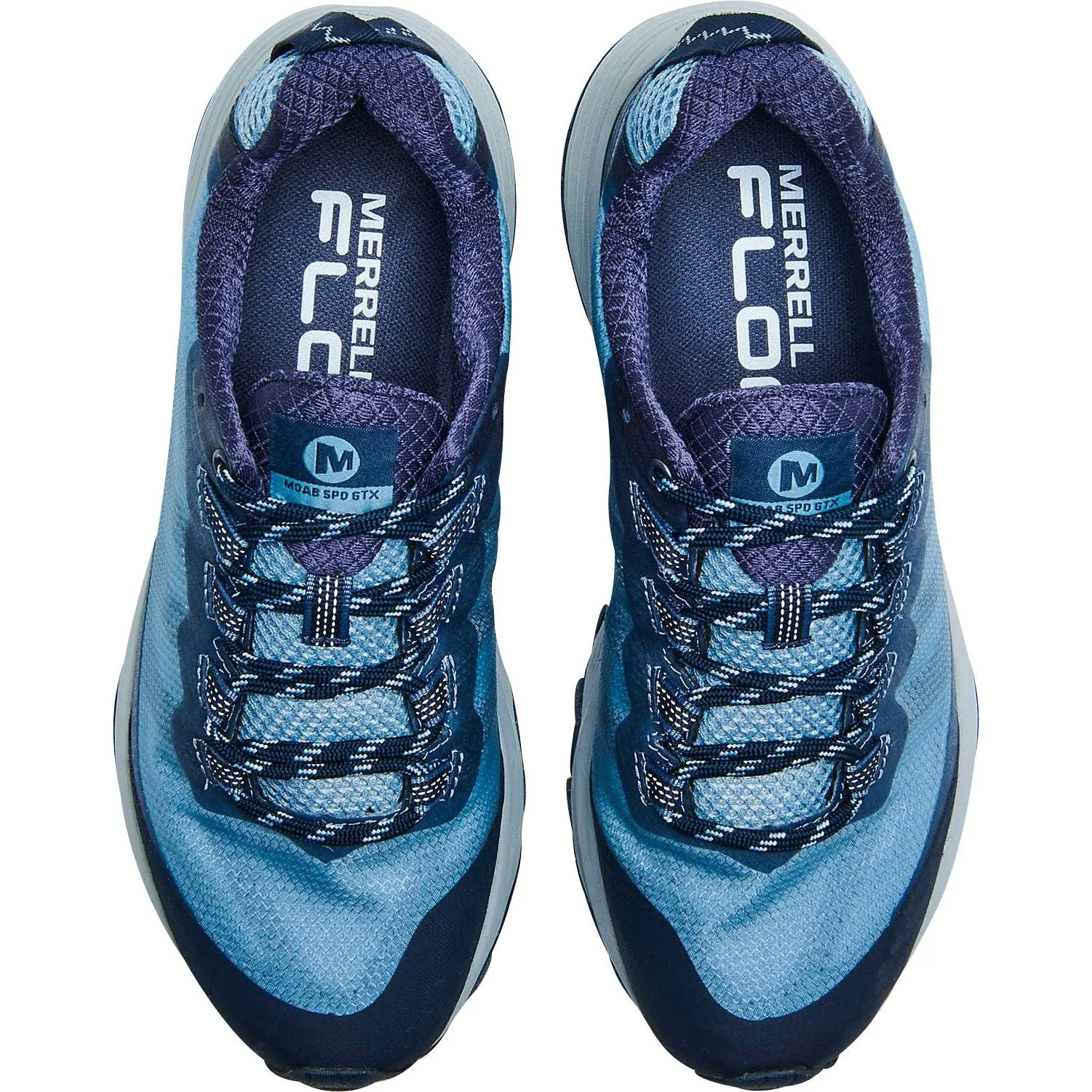 Shoes Merrell Merrell Moab Speed GORE-TEX Womens Walking Shoes - Blue