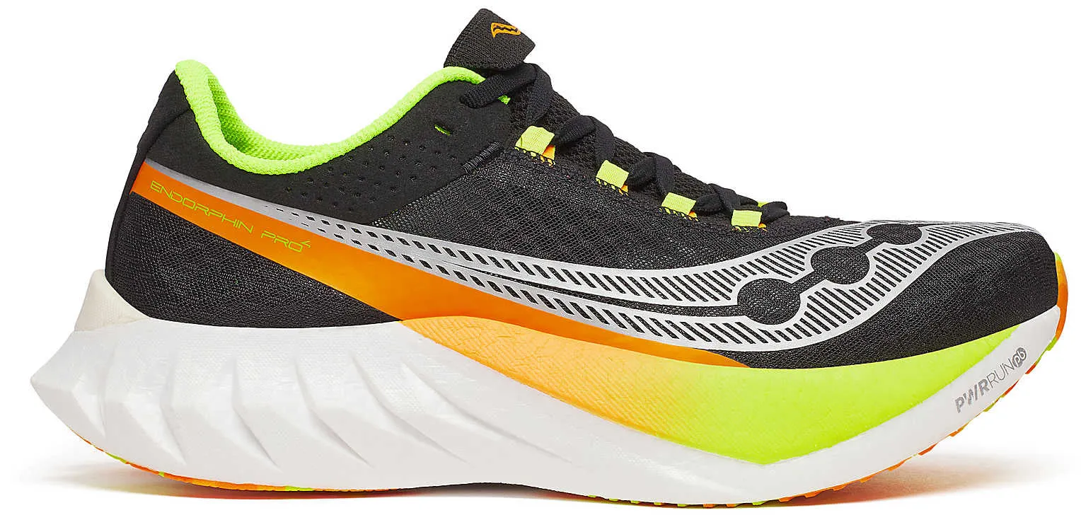 Shoes Saucony Saucony Endorphin Pro 4 Mens Running Shoes - Black