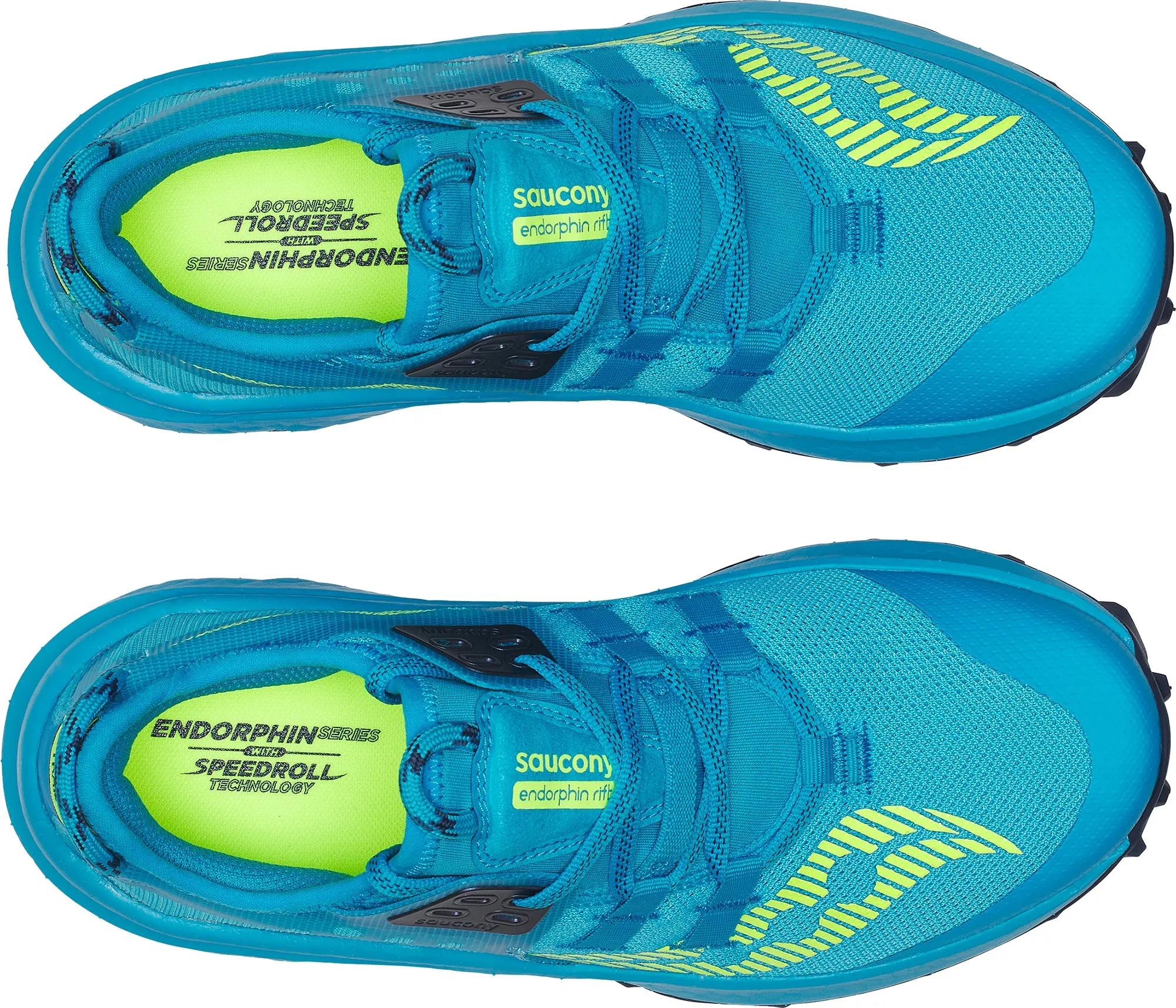 Shoes Saucony Saucony Endorphin Rift Womens Trail Running Shoes - Blue
