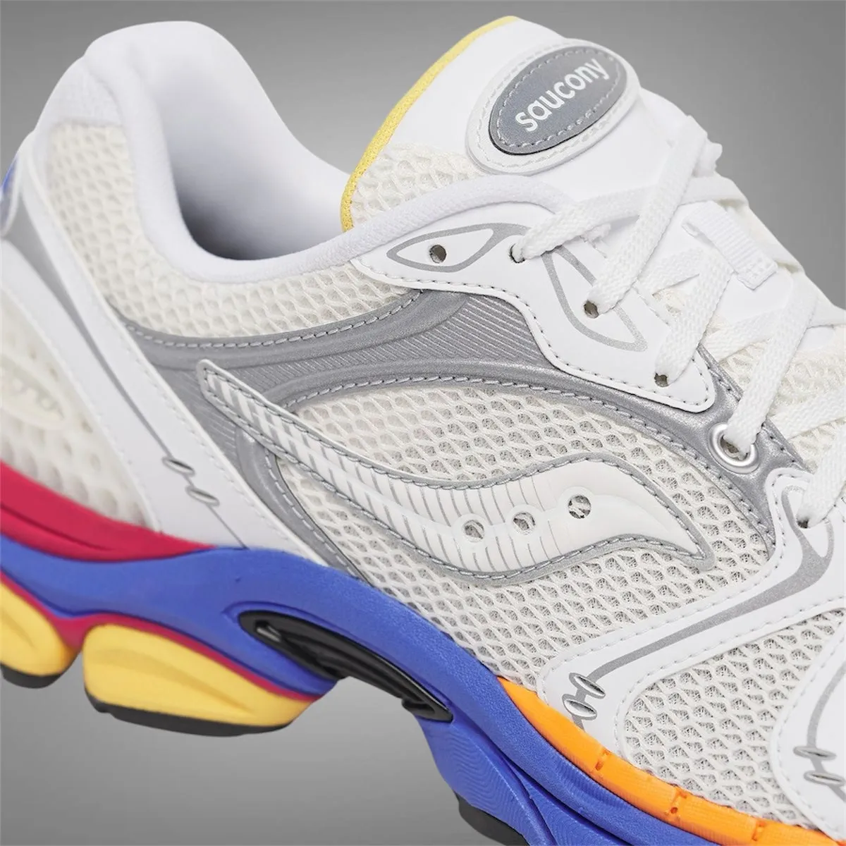 Shoes Saucony Saucony Men’s Progrid Triumph 4 S70905-2 White Multi
