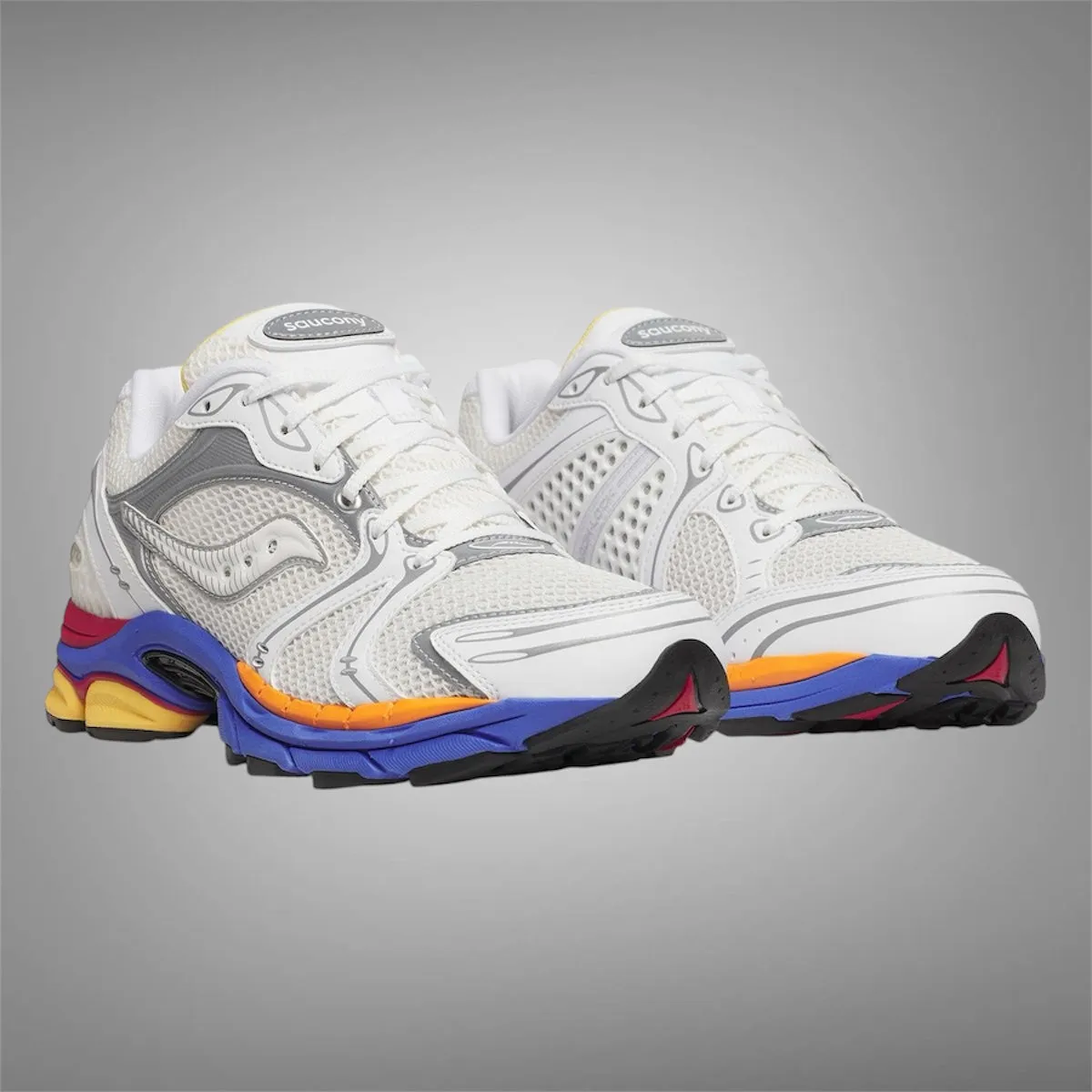 Shoes Saucony Saucony Men’s Progrid Triumph 4 S70905-2 White Multi