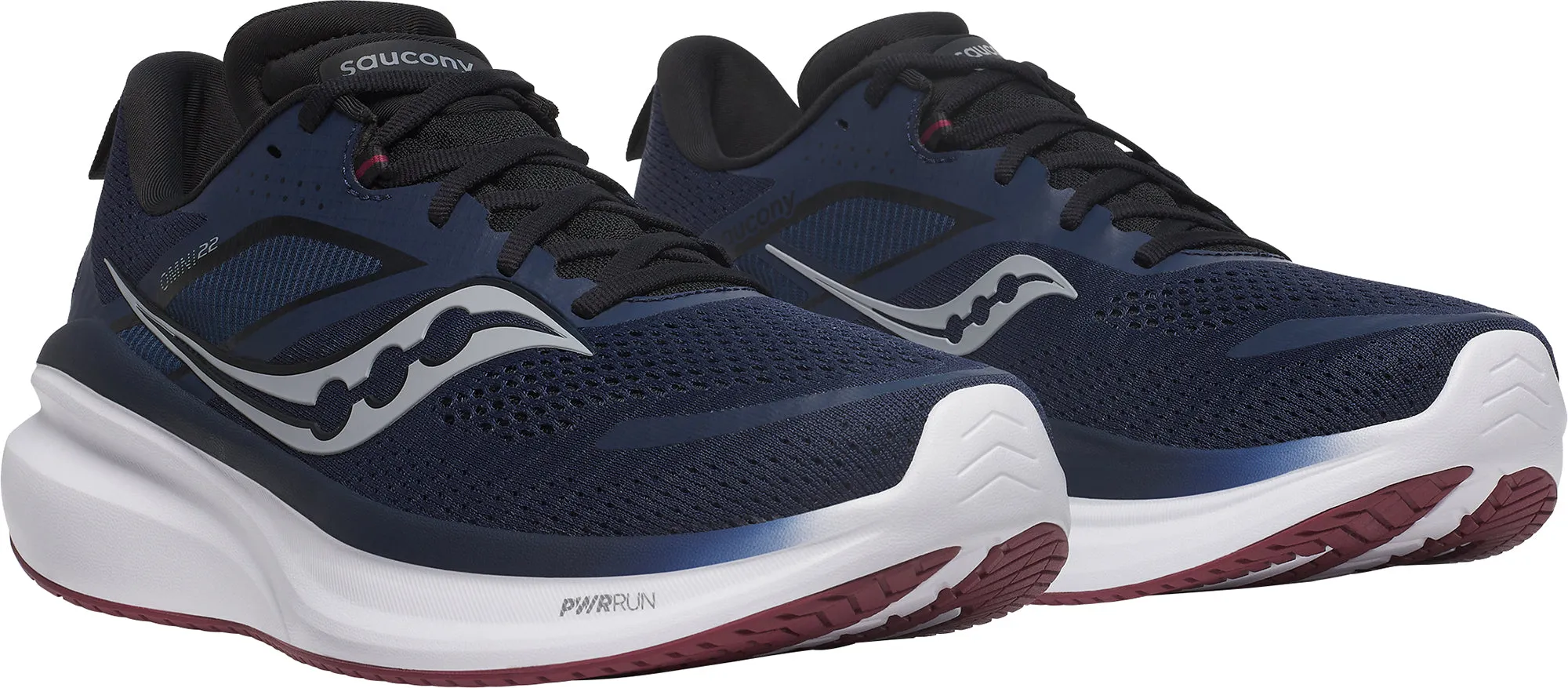 Shoes Saucony Saucony Omni 22 Mens Running Shoes - Navy