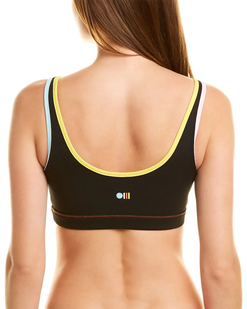 Solid & Striped Sport High Tide Ribbed Bra