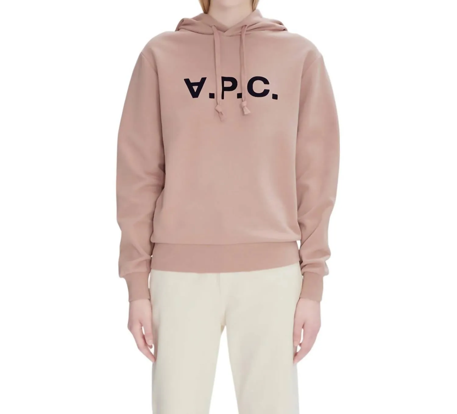 Standard Grand Hoodie In Pink/dark Navy Blue