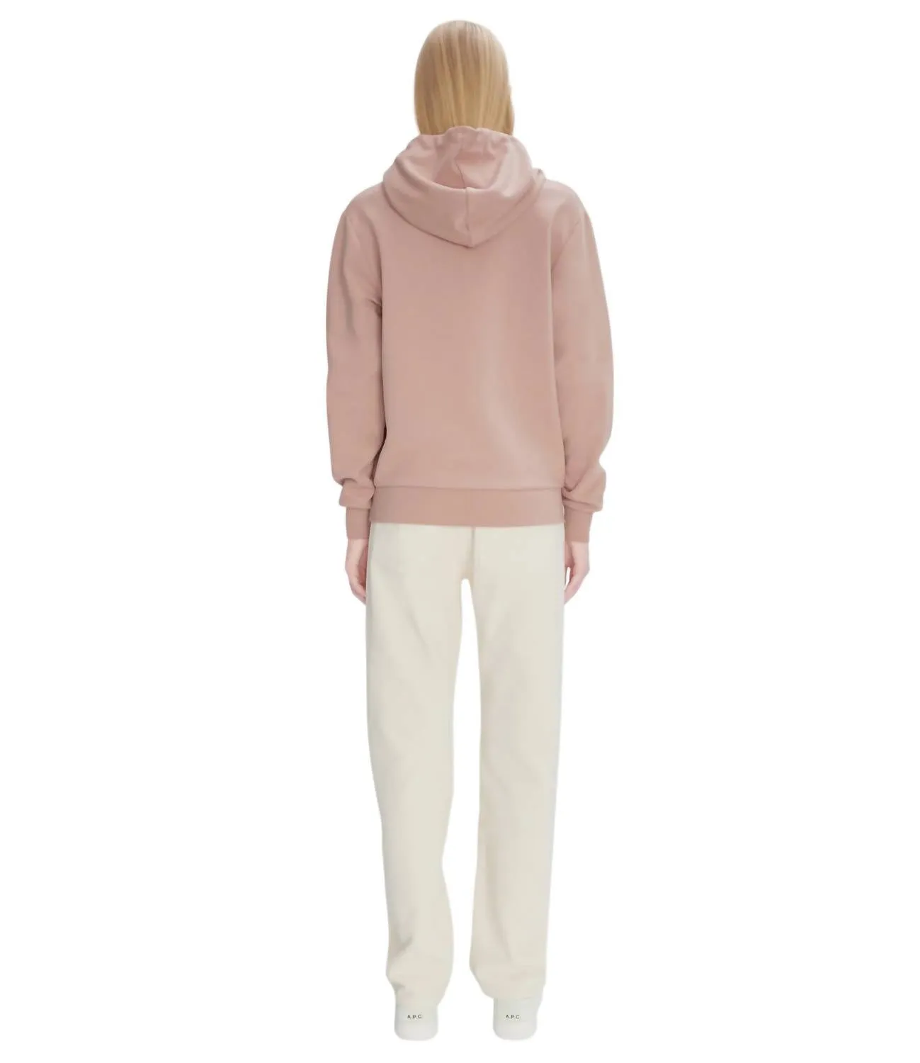 Standard Grand Hoodie In Pink/dark Navy Blue