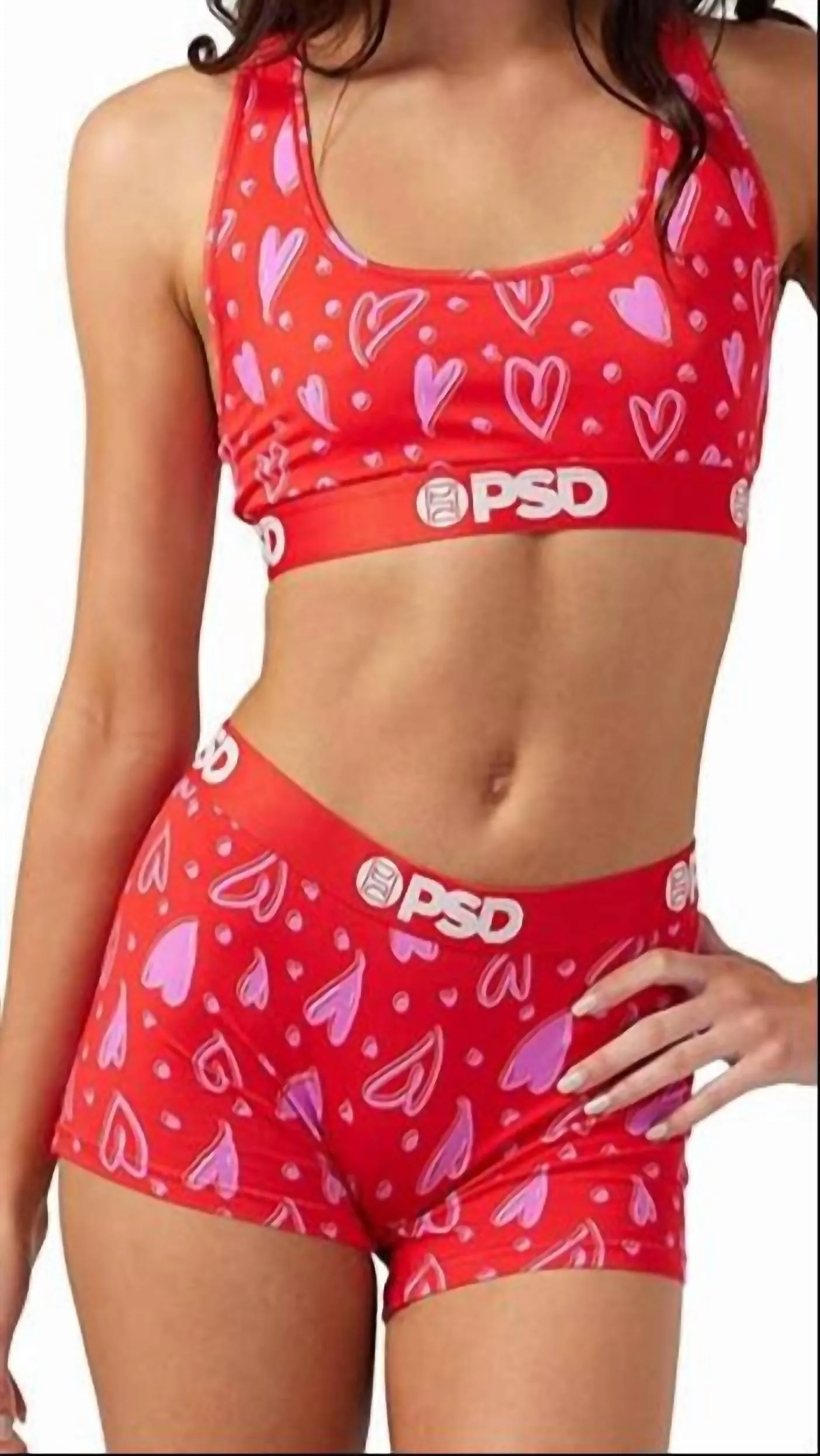 Vday Sports Bra 3Pack In Multi