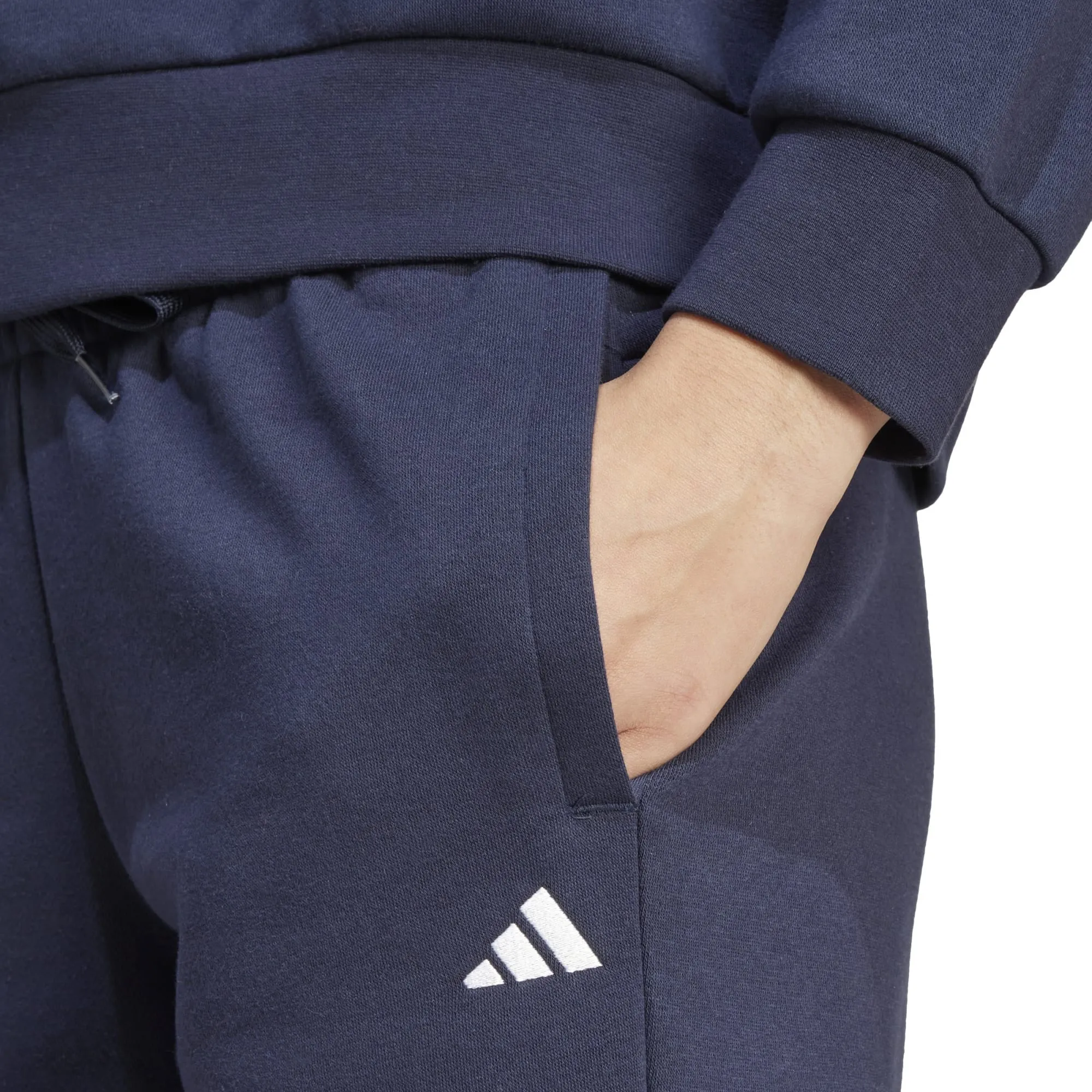 Women's Essentials Small Logo Feel Cozy Open Hem Pants