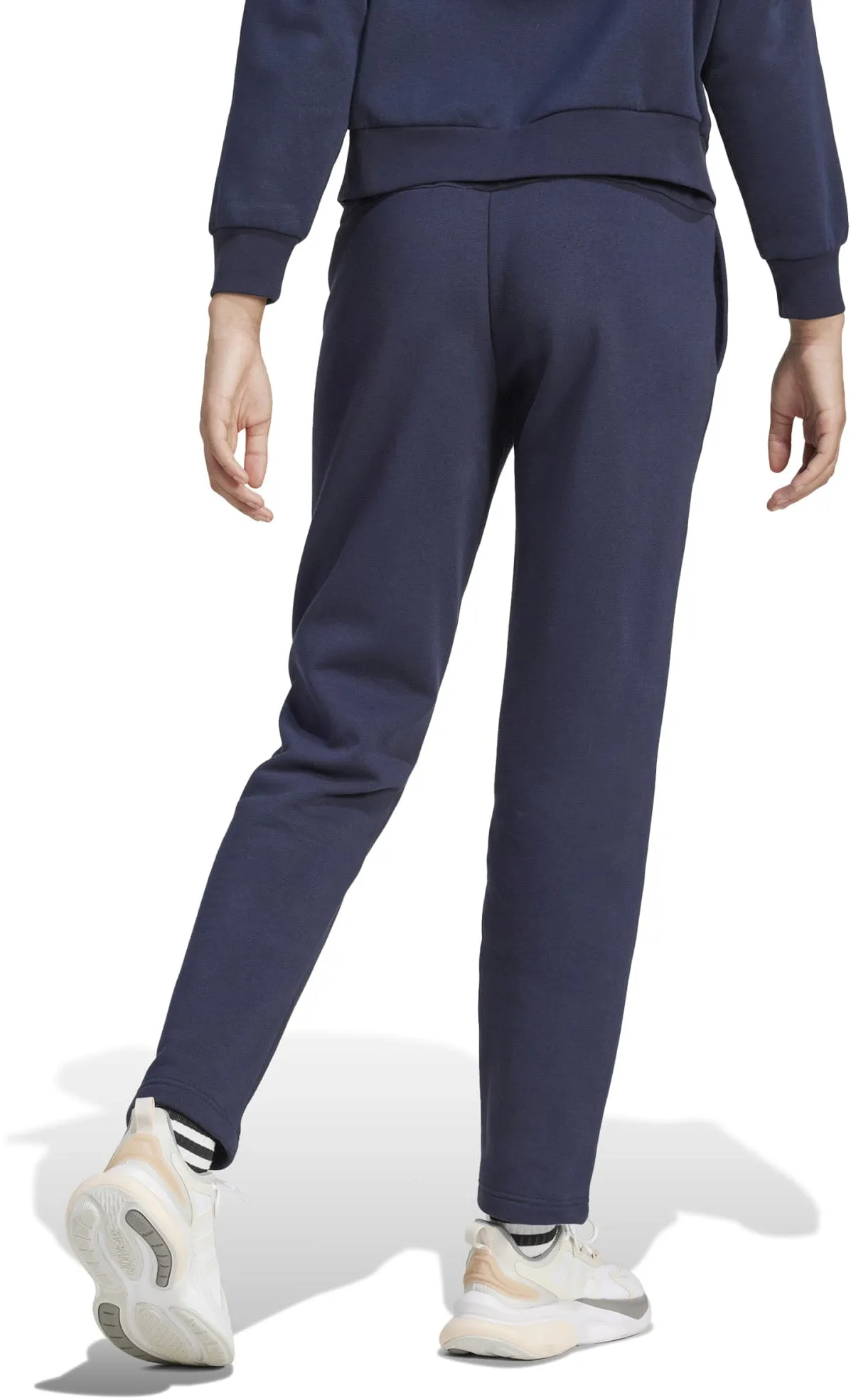 Women's Essentials Small Logo Feel Cozy Open Hem Pants